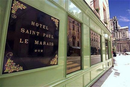 Saint Paul Le Marais Otel Paris Dış mekan fotoğraf